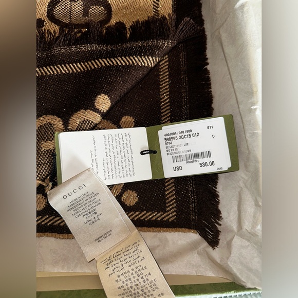 Authentic Gucci Scarf - Picture 2 of 8